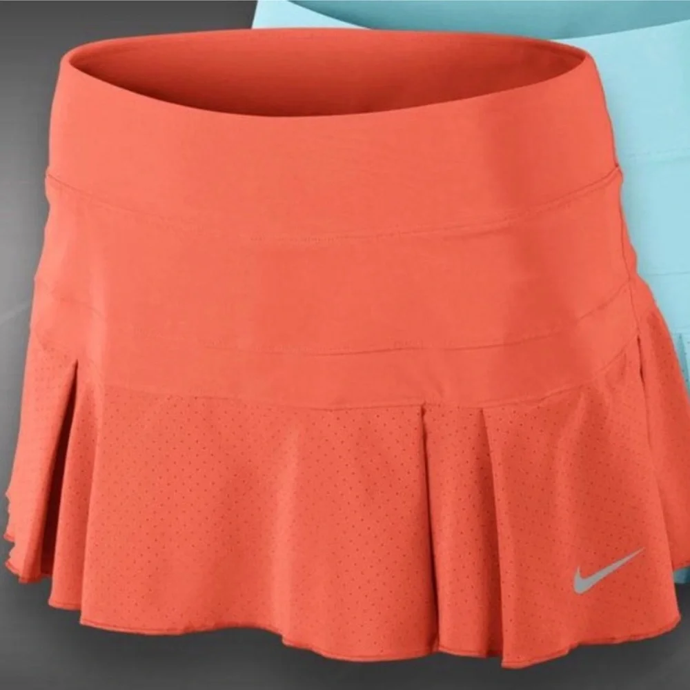 Nike | Orange Tennis Skirt